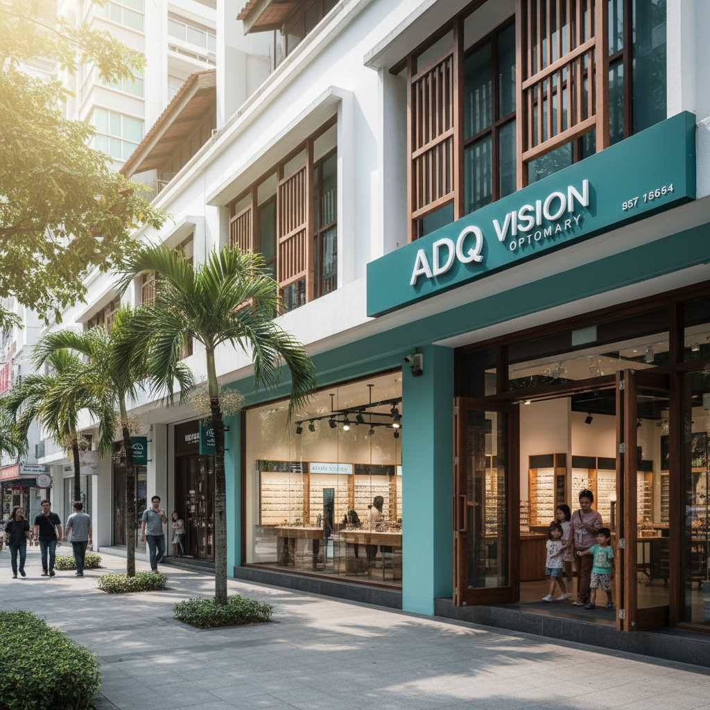 ADQ Vision Optometry 1 ADQ Vision Optometry: Perkhidmatan Pemeriksaan Mata Profesional