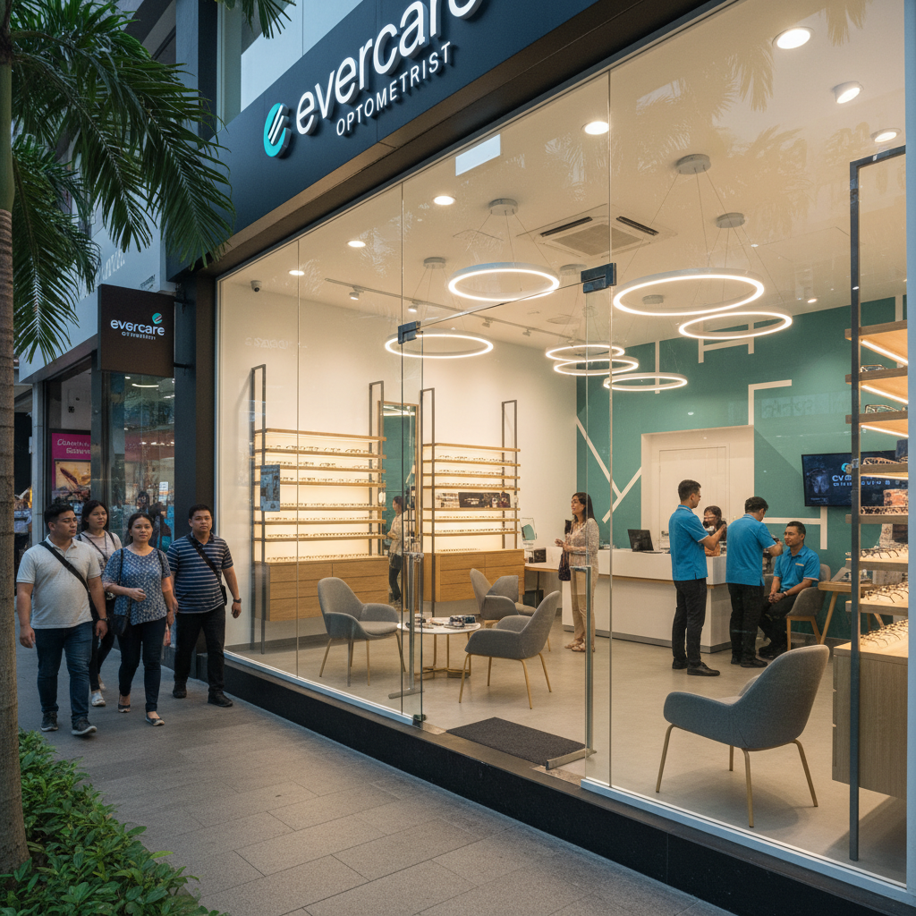 Evercare Optometrist 1 Evercare Optometrist: Pakar Perkhidmatan Mata dan Lensa Kontek