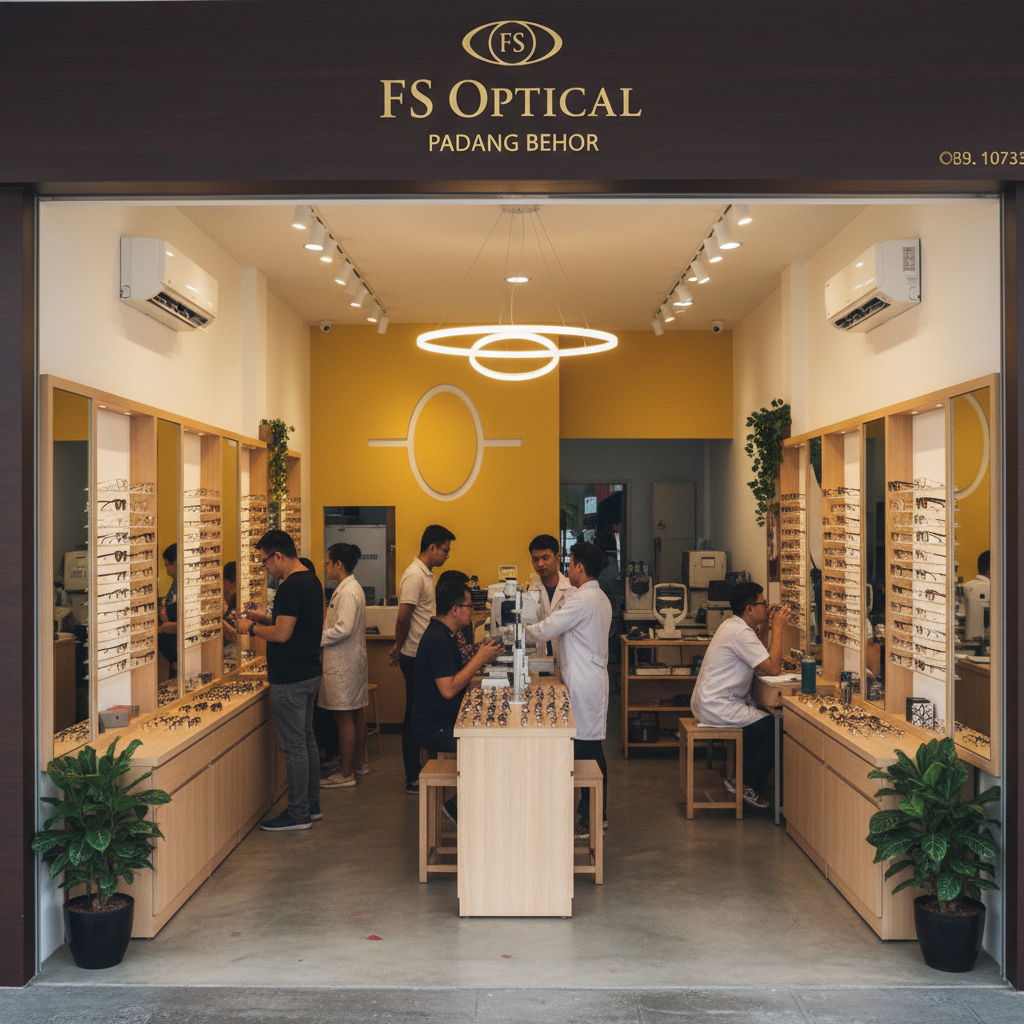 FS OPTICAL PADANG BEHOR 1 FS Optical Padang Behror: Perkhidmatan Optometri Profesional di Padang Behror
