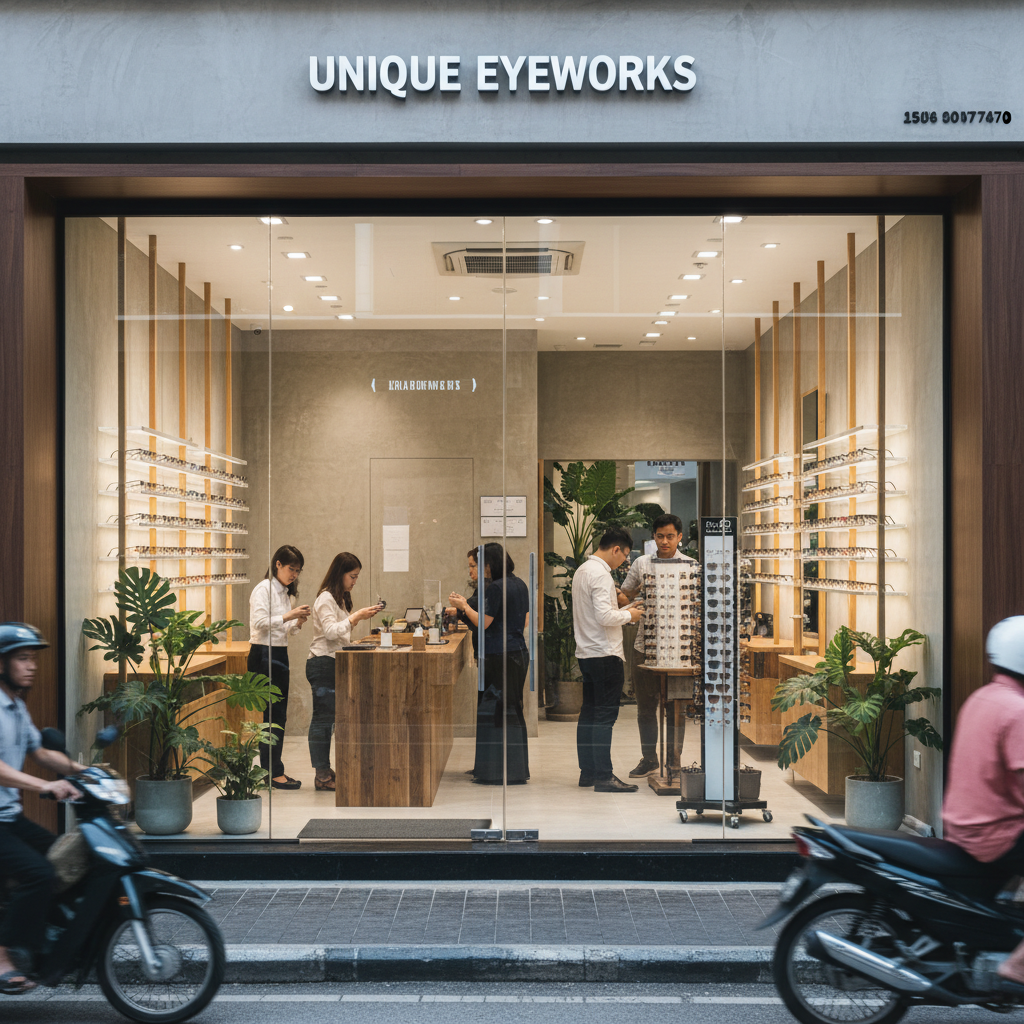 Unique Eyeworks 1 Kacamata Unik Eyeworks: Reka Bentuk Terkini dan Bergaya