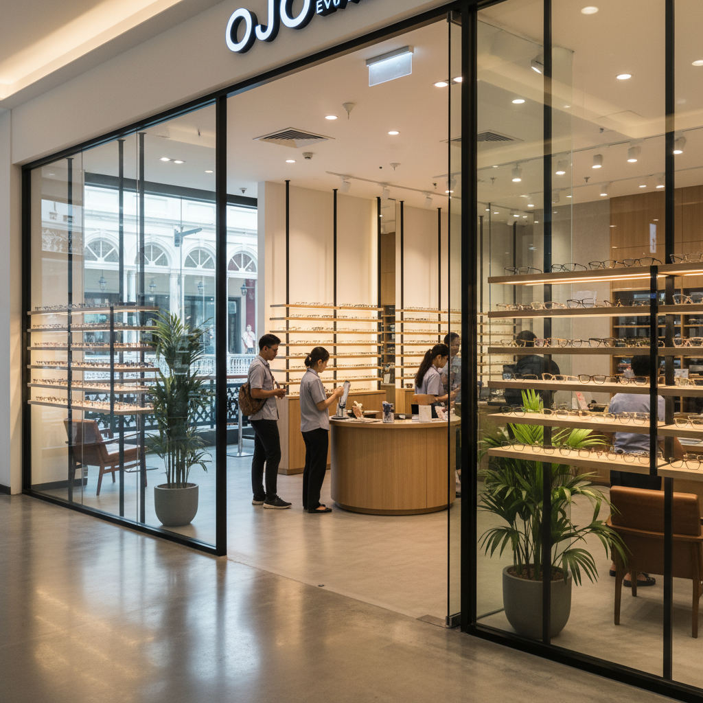 OJO Eyewear Plaza Merdeka: Koleksi Kacamata Terkini di Kuching