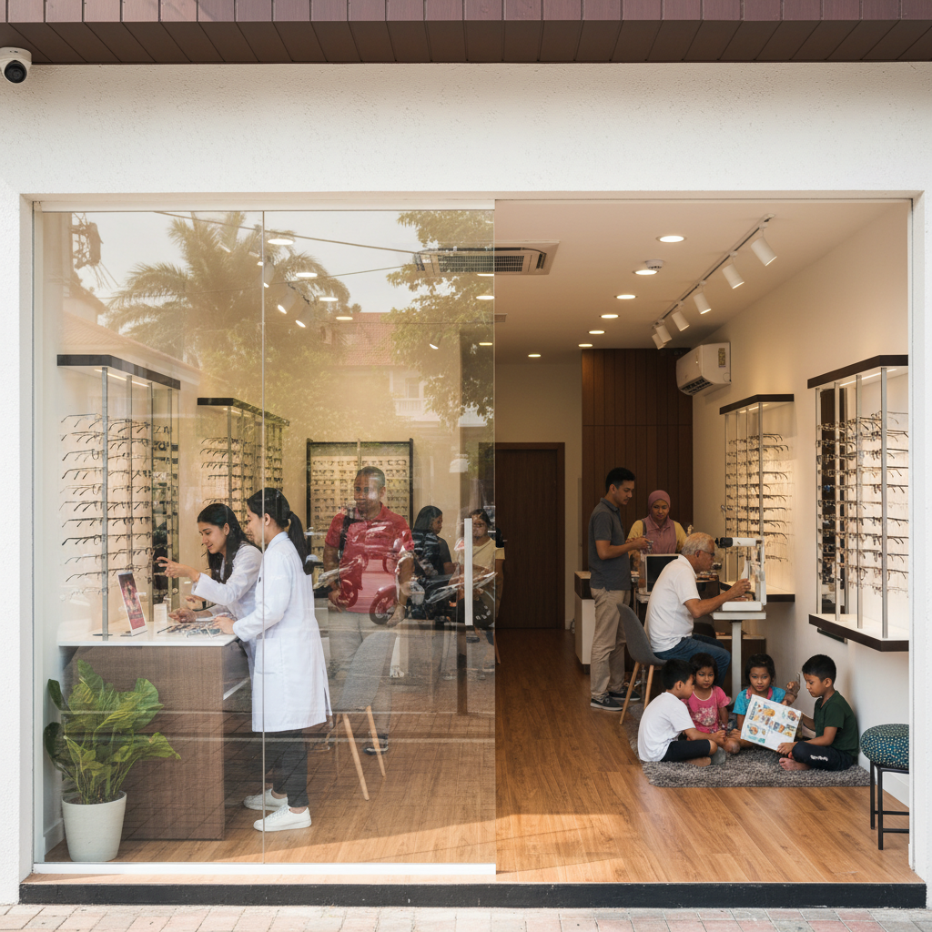 Optometrist OC Optocare di Azza Optometry Centre Sdn Bhd
