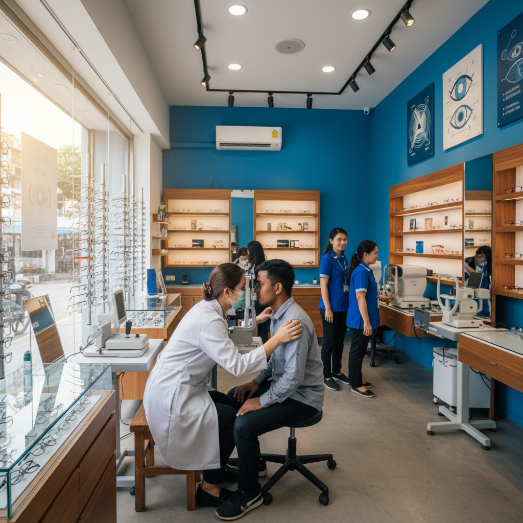 Eyecare optometrist 1 Pakar Optometri Perawatan Mata: Khidmat Pemeriksaan Mata Profesional
