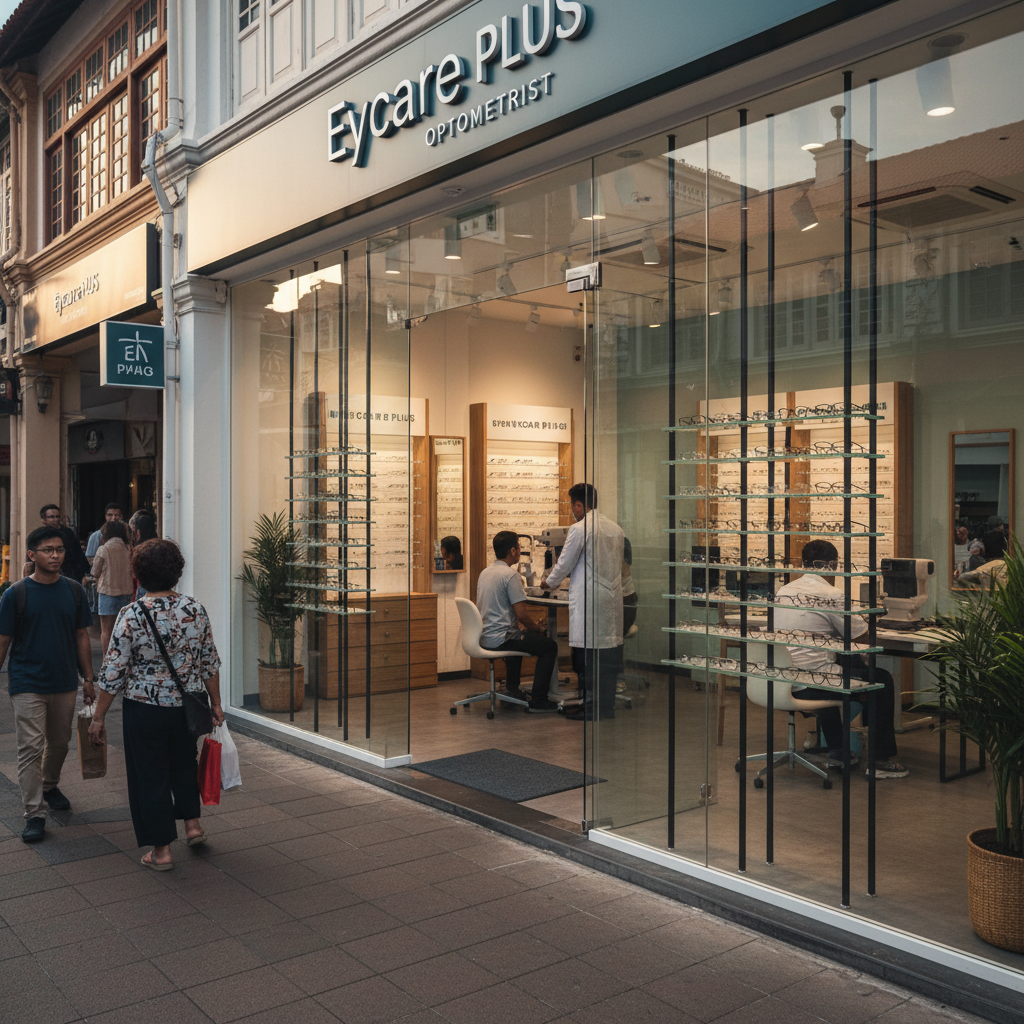 Perkhidmatan Optometri Eyecare PLUS: Penjagaan Mata Profesional