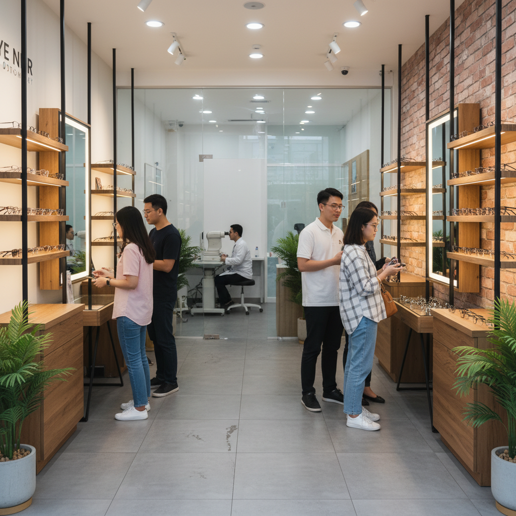 Eye Nur Optometry 1 Perkhidmatan Optometri Mata Nur: Pemeriksaan Mata Profesional