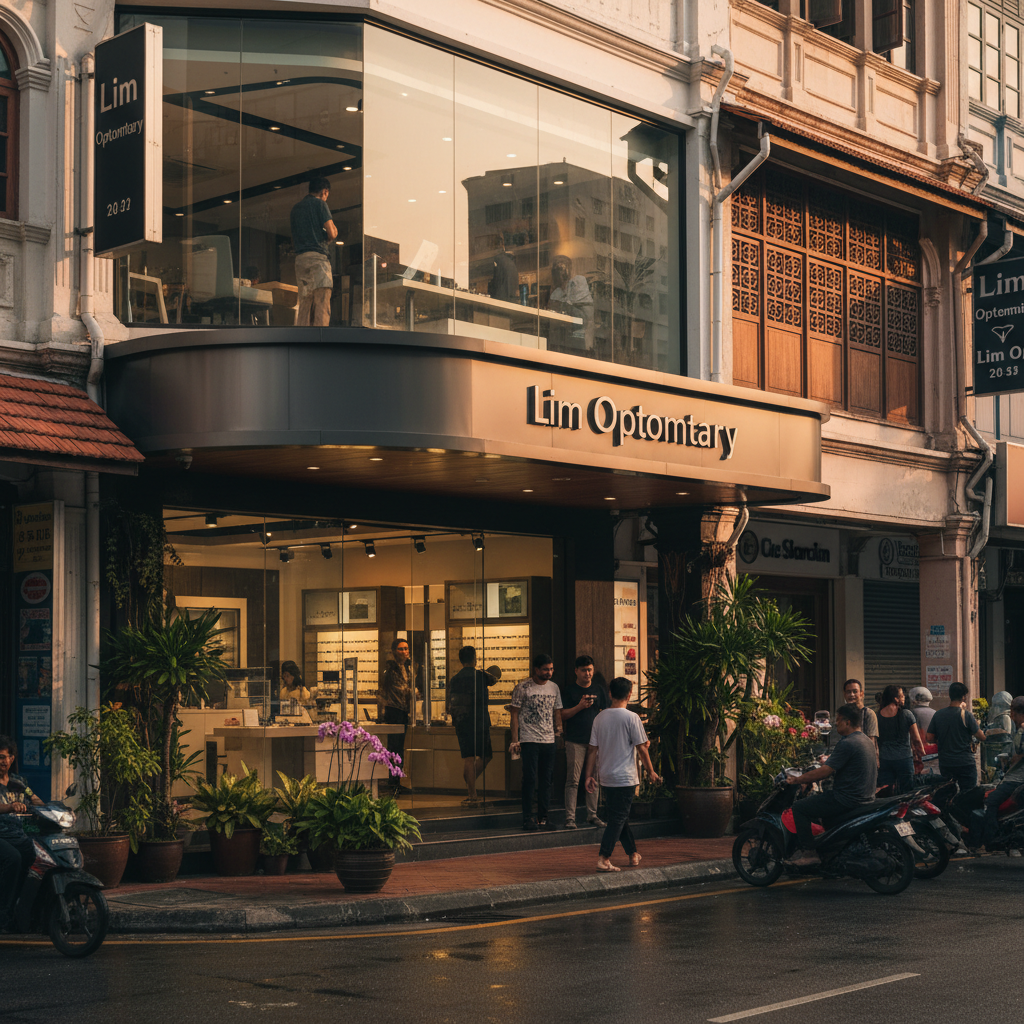 Perkhidmatan Optometri Profesional di Lim Optometry - Pemeriksaan Mata & Lensa