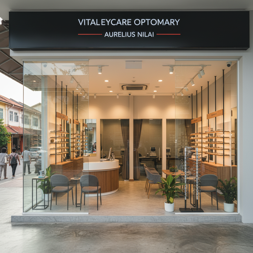 Vital Eyecare Optometry Aurelius Nilai 1 Perkhidmatan Optometri Vital Eyecare Aurelius Nilai: Penjagaan Mata Ahli