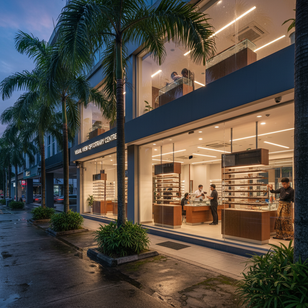 Pusat Optometri Visual View: Perkhidmatan Penjagaan Mata Profesional
