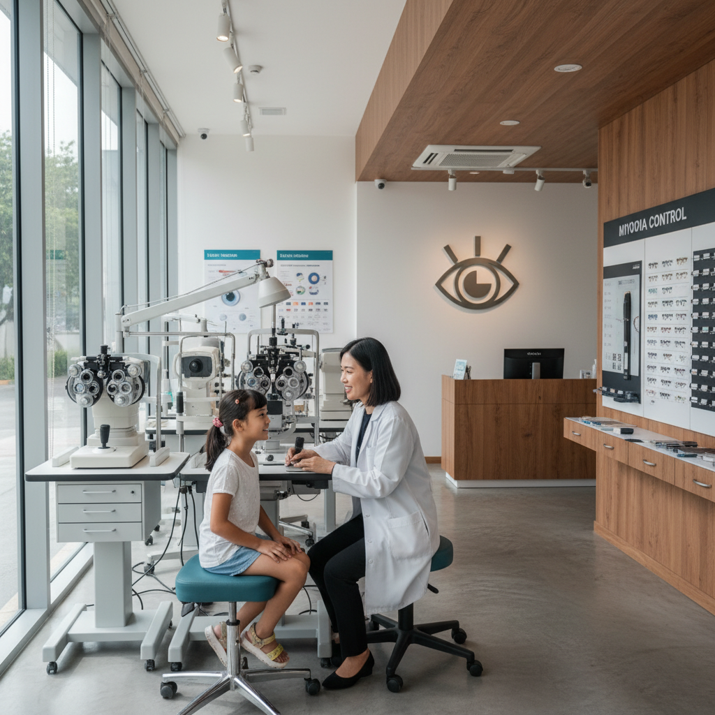 Rawatan Mata Malas, Kawalan Rabun Jauh & Lensa Hubung di Penang