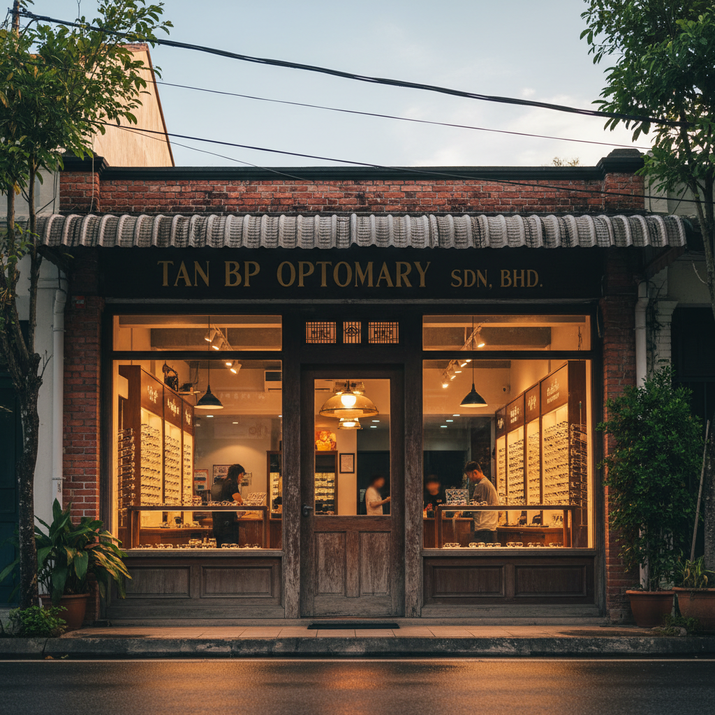 Tan BP Optometry Sdn. Bhd. 1 Tan BP Optometry Sdn. Bhd. - Perkhidmatan Optometri Profesional