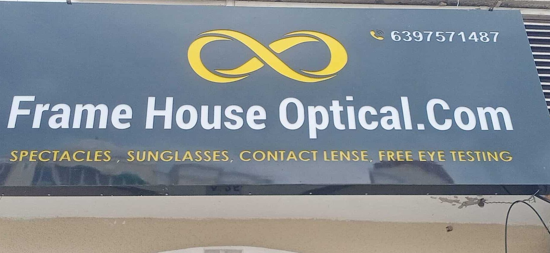 frame house vision care optical