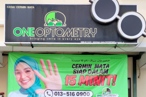 Kedai Cermin Mata & Kanta Lekap – One Optometry (Sandakan)