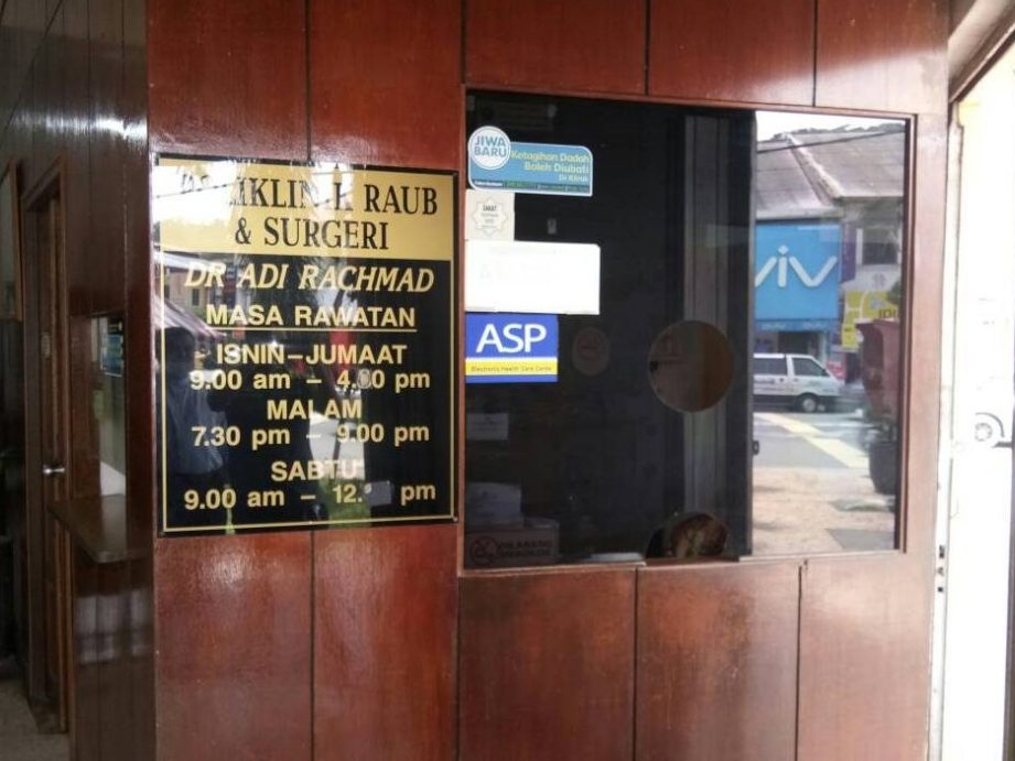 Poliklinik Raub & Surgeri 1 poliklinik raub surgeri